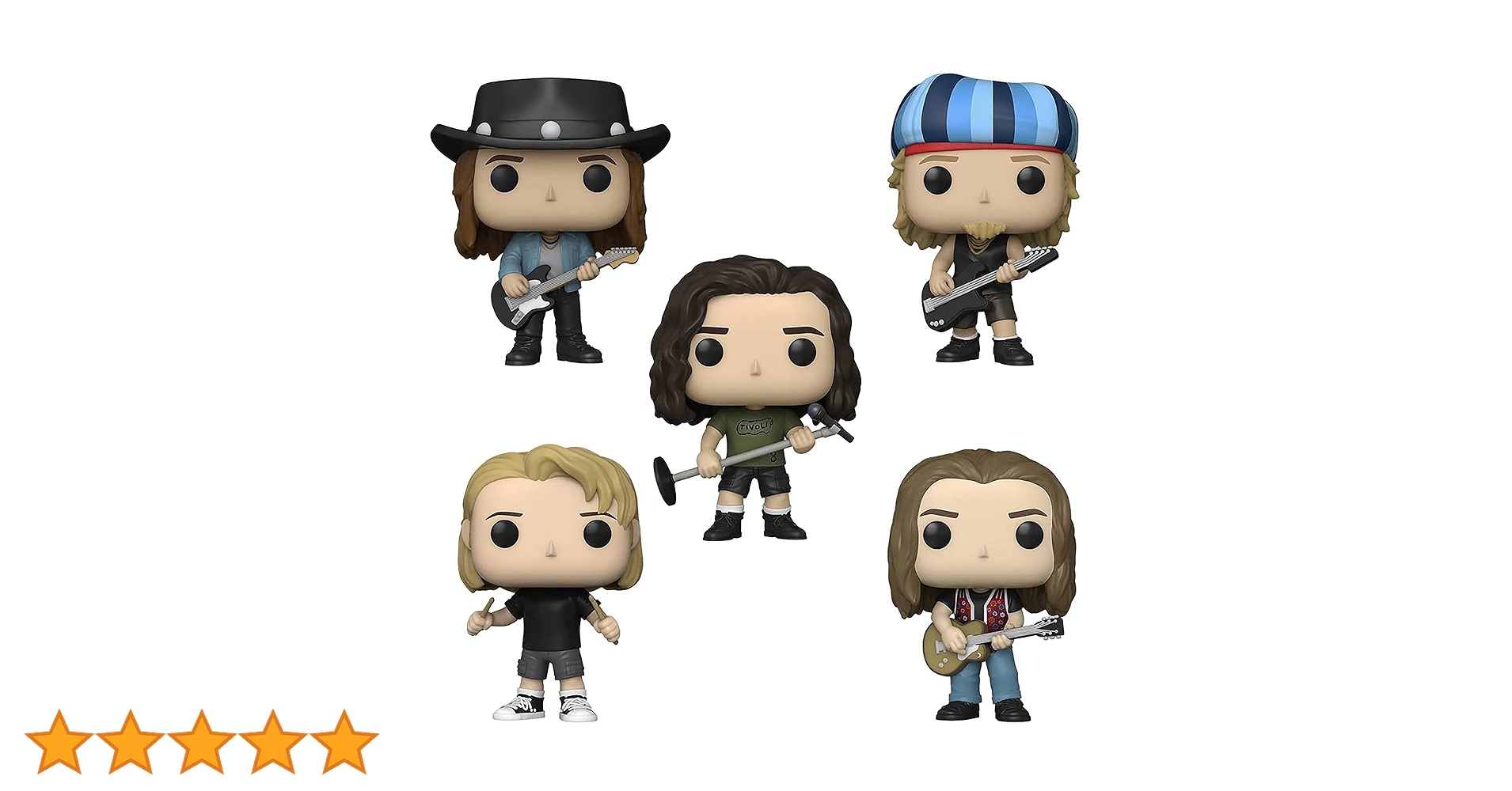 ★パール ジャム フィギュア PEARL JAM Pop! Vinyl パール ジャム フィギュア PEARL JAM Pop! Vinyl Figure 5-Pack